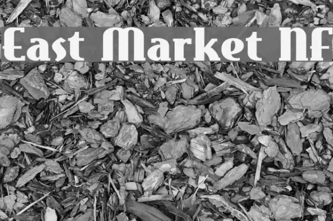 East Market NF Font examples