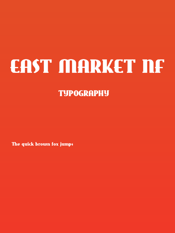 East Market NF Poster