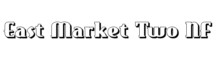 East Market Two NF Font