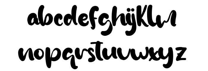 East Passage Font LOWERCASE
