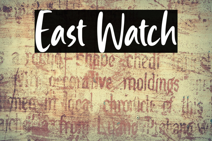 East Watch Example 1