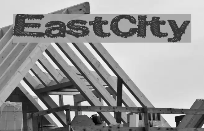 EastCity Font examples