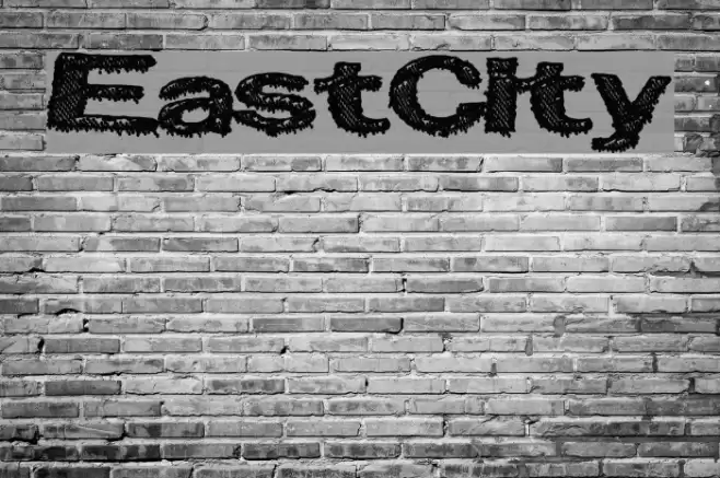 EastCity Font examples
