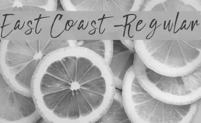 EastCoast-Regular Example 3