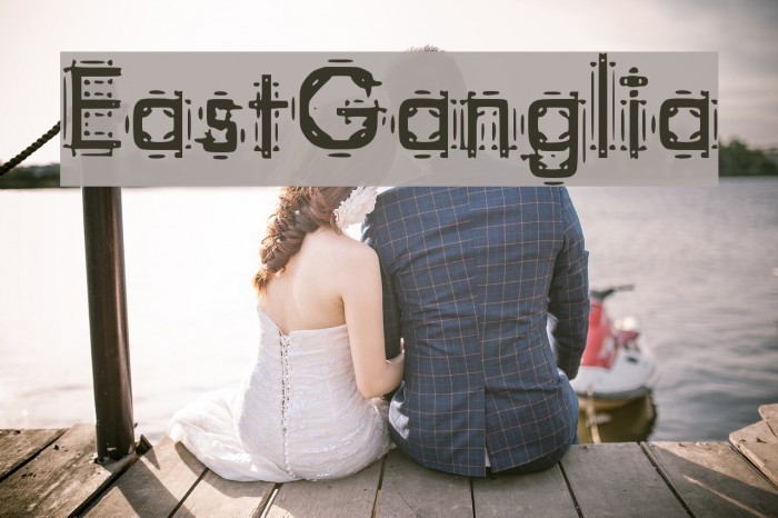 EastGanglia Font examples