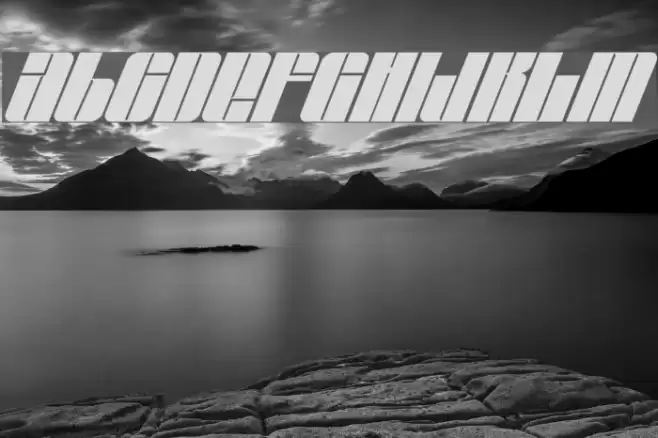 EastLift Font examples