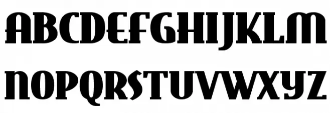 EastMarket Font UPPERCASE
