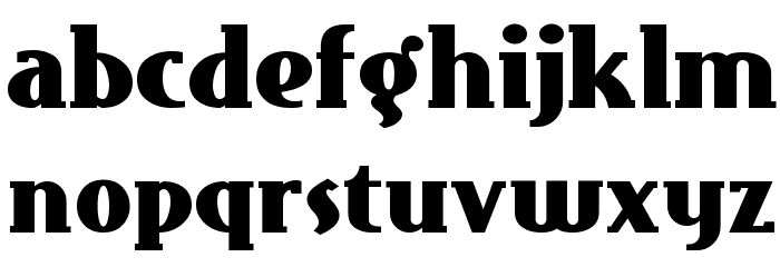 EastMarketNF Font LOWERCASE