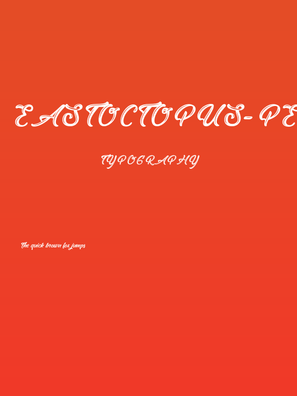 EastOctopus-PersonalUse Poster