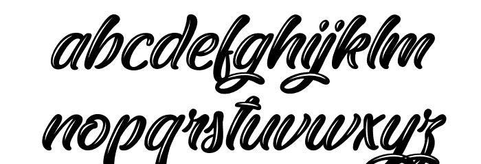 EastOctopus-PersonalUse Font LOWERCASE