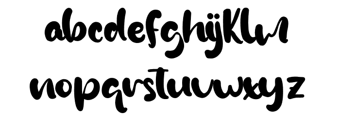 EastPassage Font LOWERCASE
