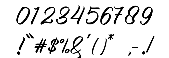 Eastblue Font OTHER CHARS