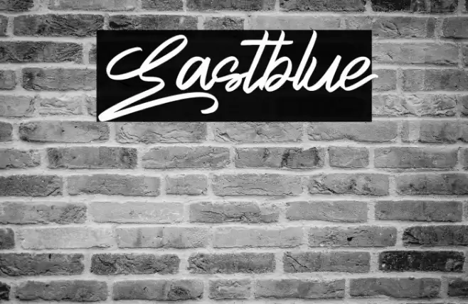 Eastblue خط examples