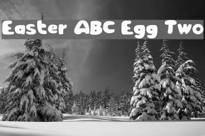 Easter ABC Egg Two Example 3