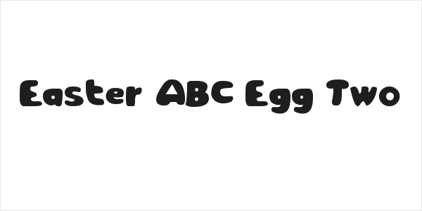 Easter ABC Egg Two Logo