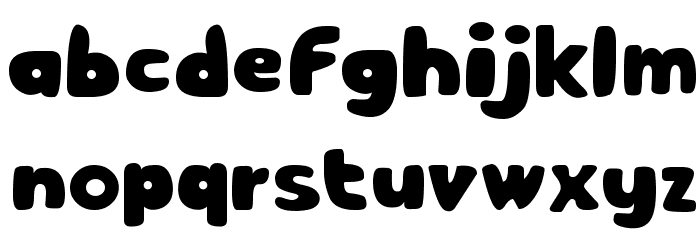 Easter ABC Egg Two Font LOWERCASE