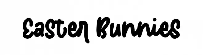Easter Bunnies  font caratteri gratis