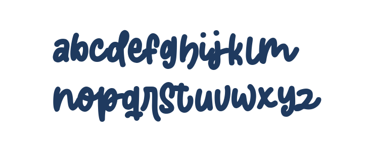 Easter Bunnies Lowercase