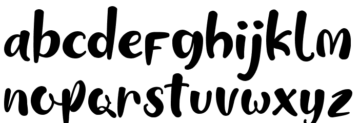 Easter Bunny - Personal Use Font LOWERCASE
