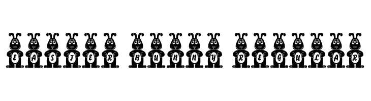 Easter Bunny Regular Font