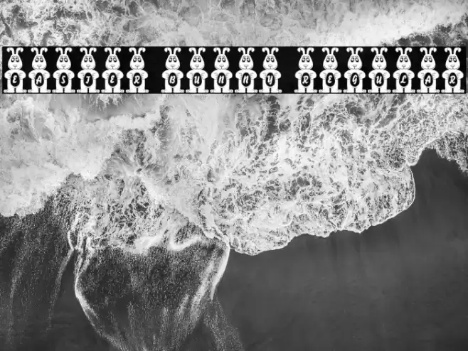 Easter Bunny Regular Font examples