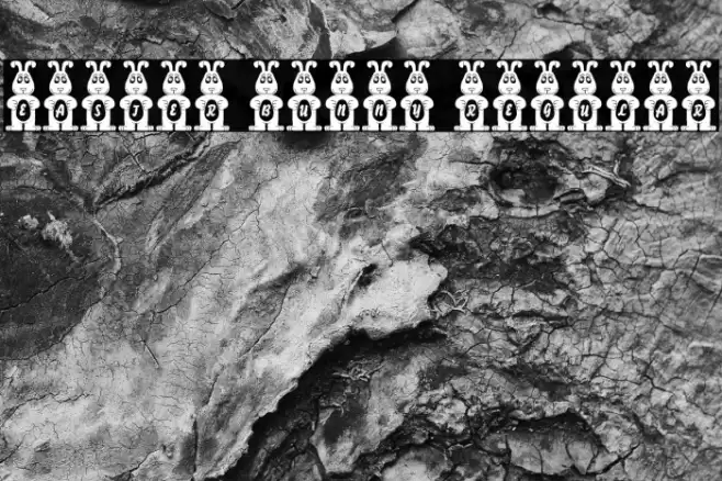 Easter Bunny Regular Font examples