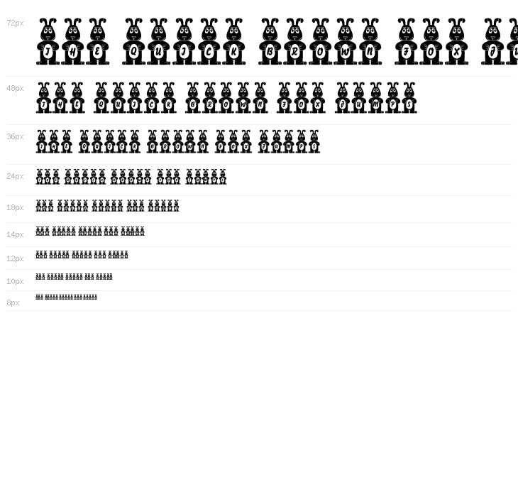 Easter Bunny Regular Waterfall