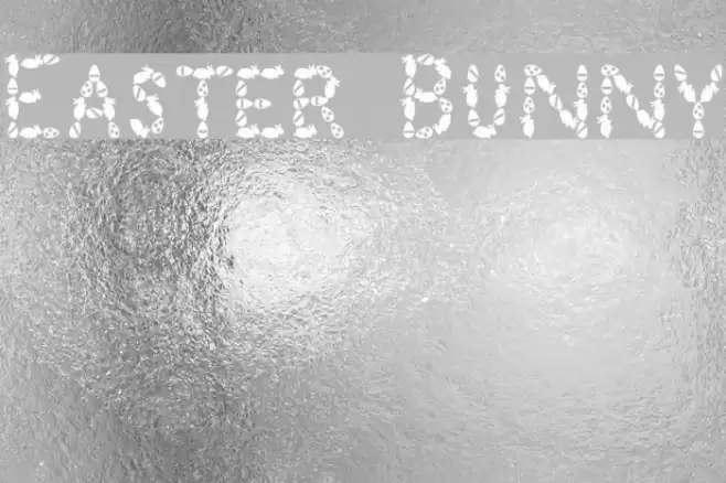 Easter Bunny Font examples