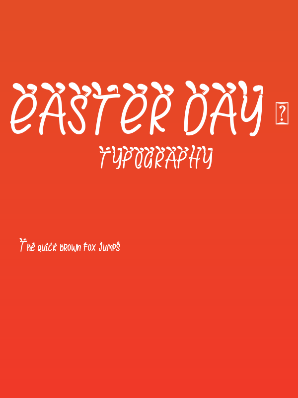 Easter Day - Personal Use Poster