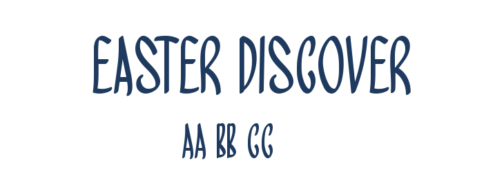Easter Discover Font Preview