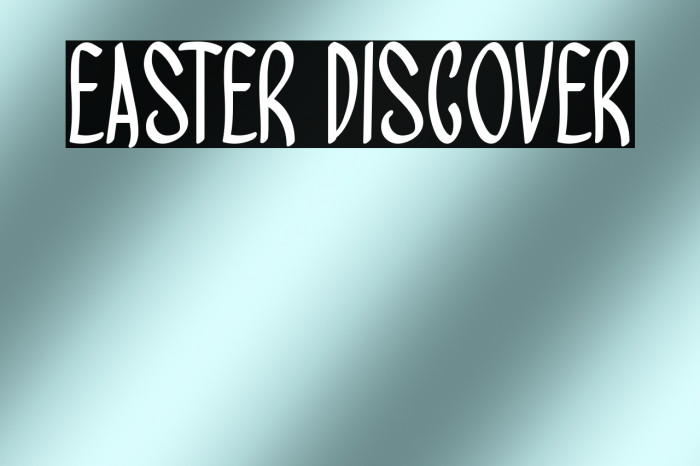 Easter Discover Example 1