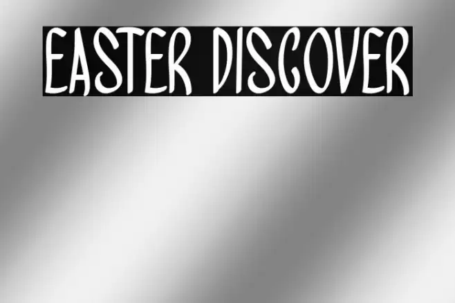 Easter Discover Font examples
