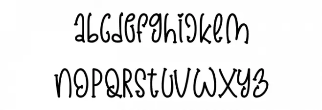 Easter Display Font UPPERCASE