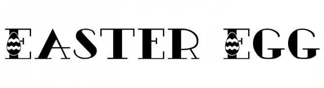 Easter Egg  Frei Schriftart Herunterladen