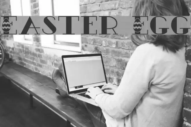 Easter Egg Font examples
