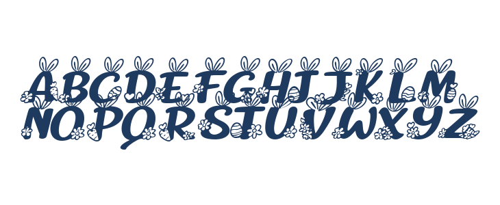 Easter Fabulous Italic Demo Italic Uppercase