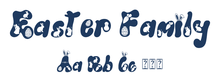 Easter Family Font Preview