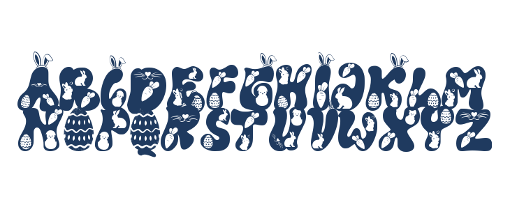 Easter Family Uppercase