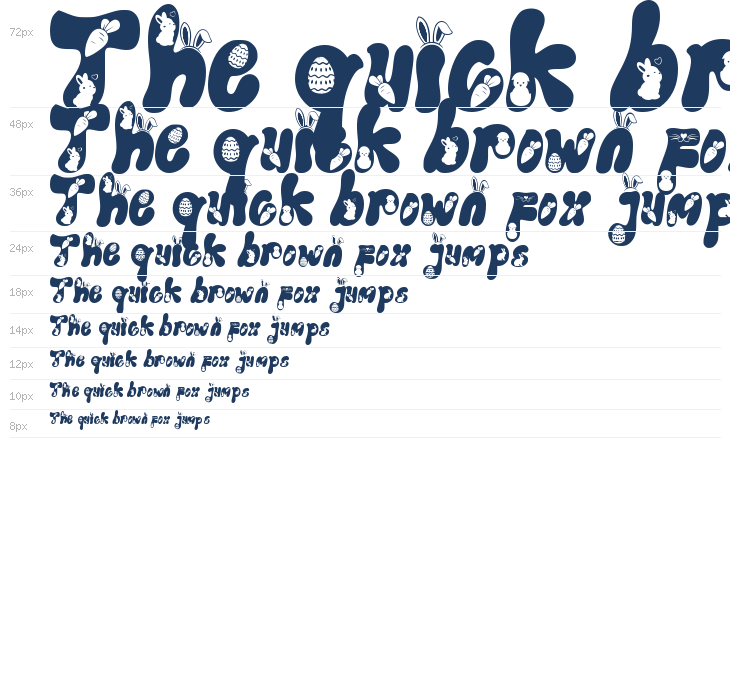 Easter Family Waterfall