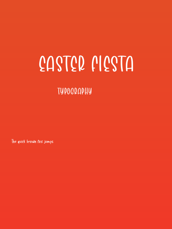 Easter Fiesta Poster