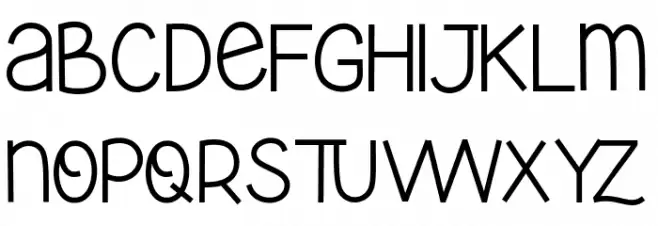 Easter Flower Font UPPERCASE