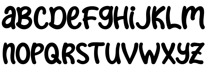 Easter Gift - Personal Use Font LOWERCASE