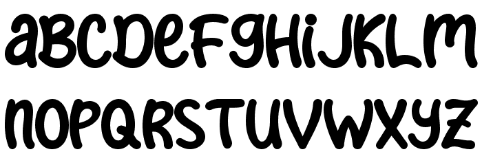 Easter Gift - Personal Use Font LOWERCASE