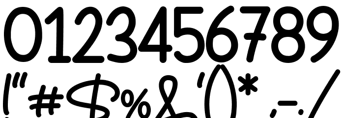 Easter Holiday Regular Font OTHER CHARS