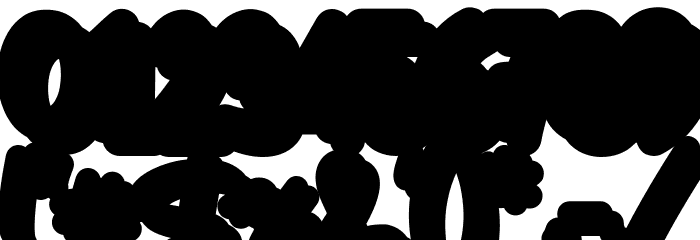 Easter Holiday Shadow Font OTHER CHARS