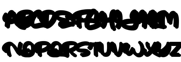 Easter Holiday Shadow Font UPPERCASE