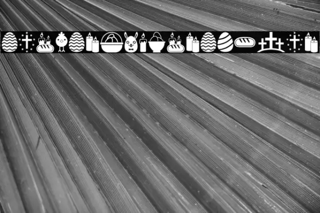 Easter Icons Regular Example 1