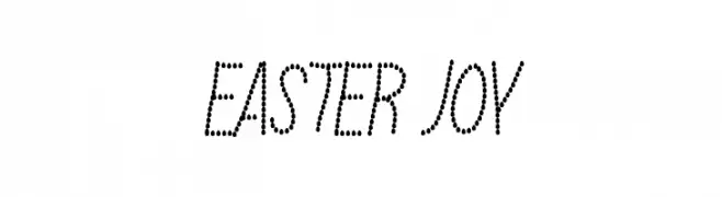 Easter Joy  Frei Schriftart Herunterladen