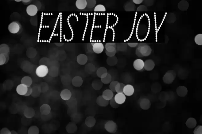 Easter Joy Font examples