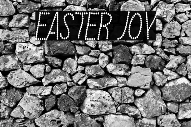 Easter Joy Font examples